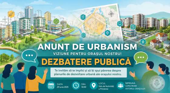Dezbaterea publică a documentației de urbanism, Plan Urbanistic de Detaliu – „ CONSTRUIRE C1 – IMOBIL PENTRU LOCUINTE COLECTIVE MICI D+P+2E”