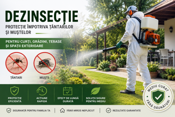 ANUNȚ dezinsecție 5 august 2026